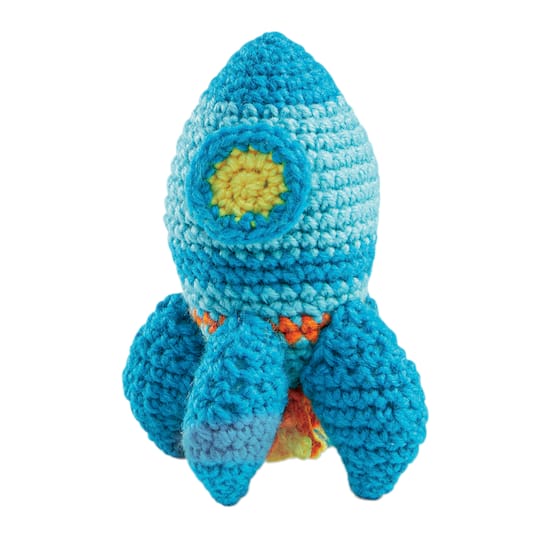 Intermediate Rocket Amigurumi Crochet Kit by Loops &#x26; Threads&#xAE;